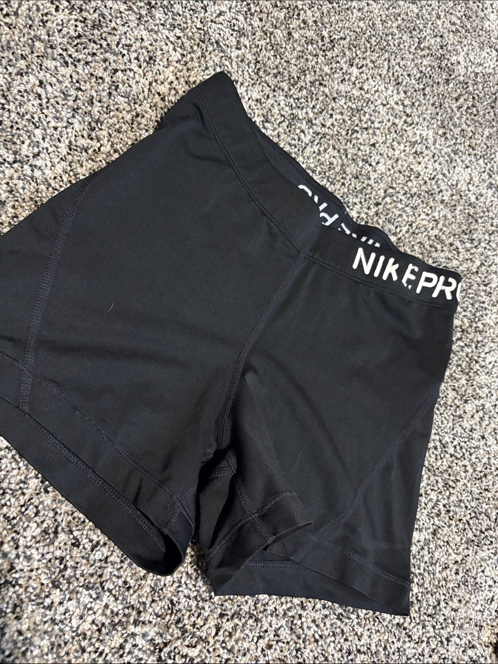 Nike Pro Black Bike Shorts Size Small